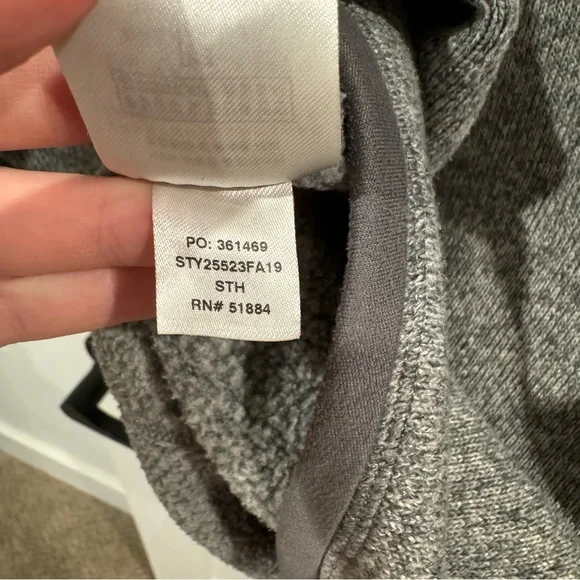 NWOT Patagonia Mens Better Sweater 1/4 Zip Heather Gray Grey